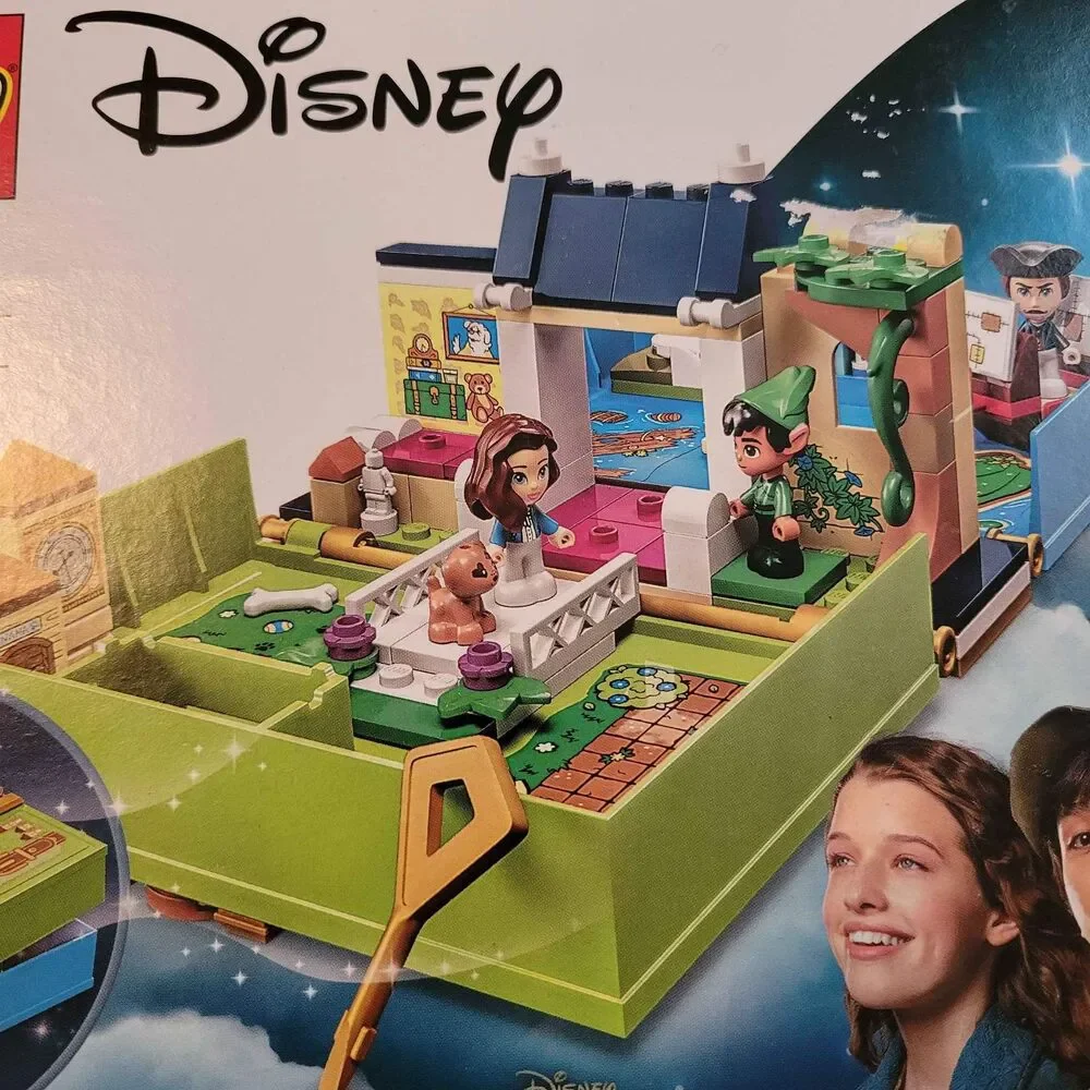 NEW LEGO 5+ Disney Peter Pan & Wendy Storybook Adventure 111 pieces 43220